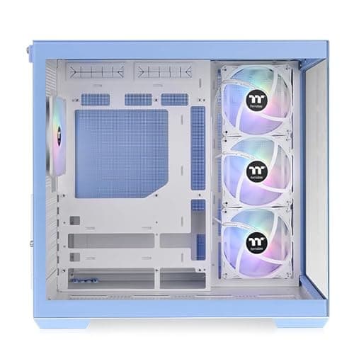 Thermaltake View 380 ARGB ATX Mid Tower Blue with Tinted Tempered Glass Side Panel and USB 3.2 Gen 2 Type-C / USB 3.2 Gen 1 Type-A image