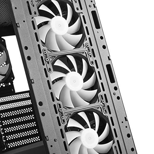 Silverstone FARA R1 PRO ATX Mid Tower Black with Tempered Glass Side Panel and USB 3.2 Gen 1 Type-A USB 2.0 Type-A image