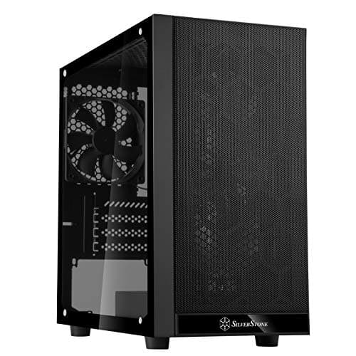 Silverstone PS15 PRO MicroATX Mid Tower Black Tempered Glass Side Panel image