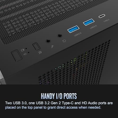 View 270 Plus WS ARGB Black Mid Tower Chassis image