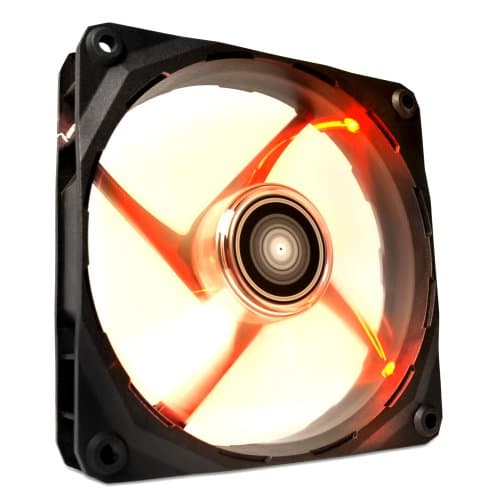 NZXT Air Flow 120mm Clear Red LED 59.1 CFM 1-Pack main image
