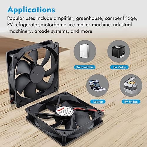 Wathai 120mm Fan Replacement 2500RPM AIO GPU Coolers image