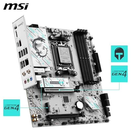 MSI B840M GAMING PLUS WIFI6E AM5 DDR5 Micro ATX image