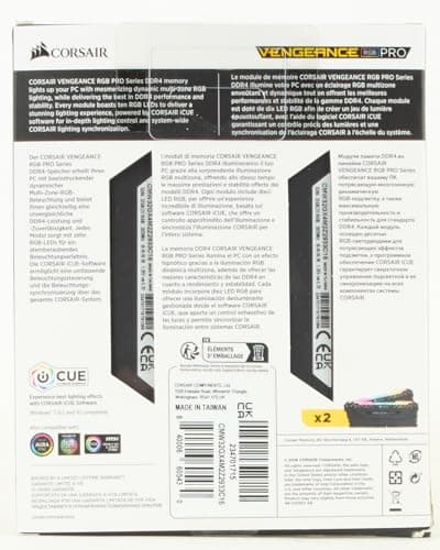 Corsair Vengeance RGB Pro Black DDR4-2933 CL16 32GB (2x16GB) image