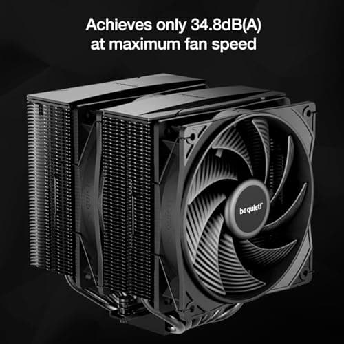 be quiet! Pure Rock Pro 3 59.6 CFM Air 155mm Silver / Black image