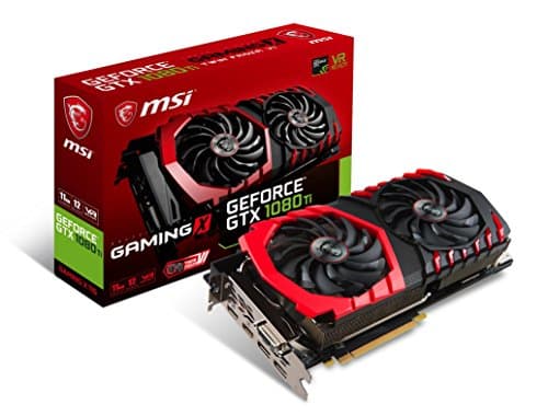 MSI GAMING X GeForce GTX 1080 Ti 11GB GDDR5X Black / Red main image