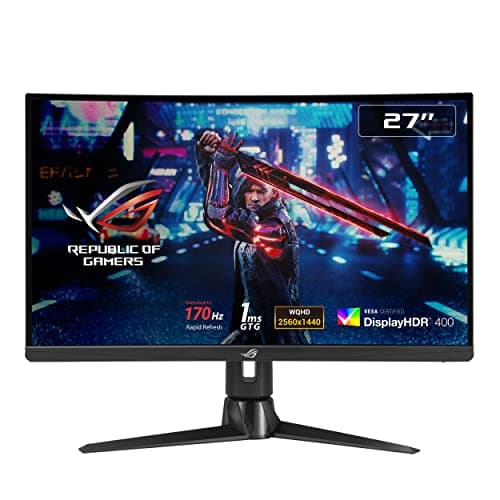 Asus ROG Strix XG27AQV 27" 1440p 170Hz Curved IPS Monitor image