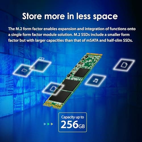 Transcend MTS800 64GB SSD M.2-2280 SATA image