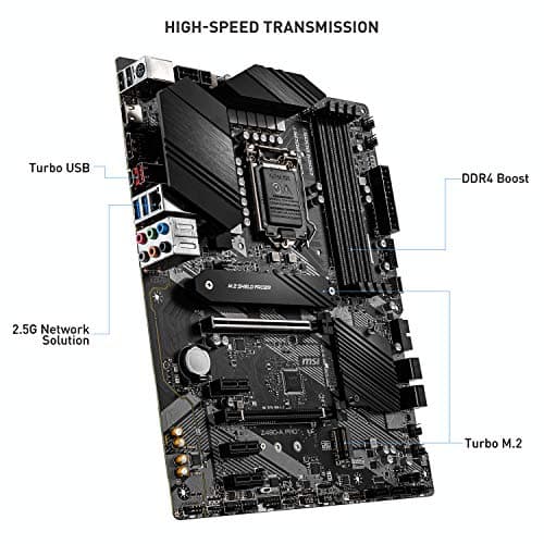 MSI Z490-A PRO ATX Motherboard image