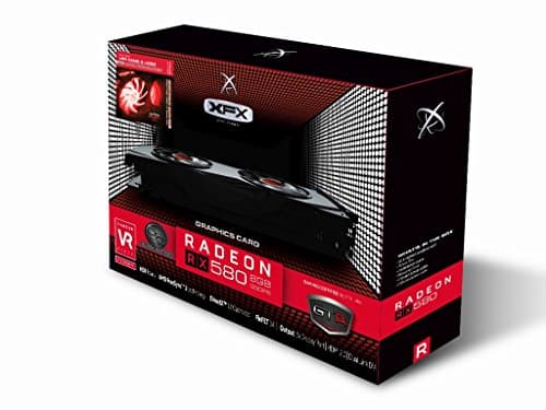 XFX Black Edition Radeon RX 580 8GB GDDR5 Black / White image