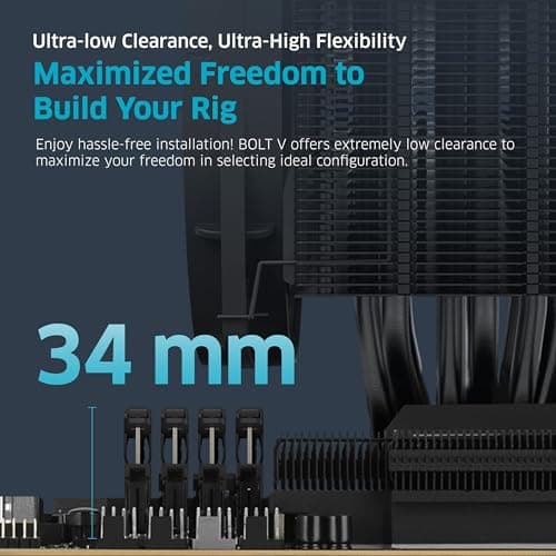 Klevv BOLT V Black DDR5-6800 CL34 32GB (2x16GB) image