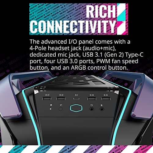 Cooler Master Cosmos Infinity 30th Anniversary ATX Full Tower Black / Silver Tempered Glass Side Panel image