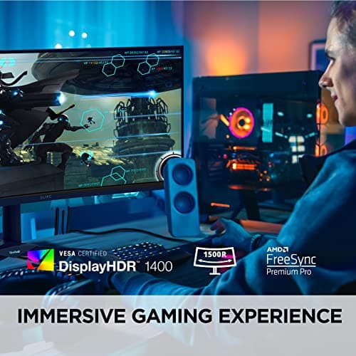 ViewSonic XG341C-2K 34" 3440x1440 200Hz Mini LED VA Curved Monitor image