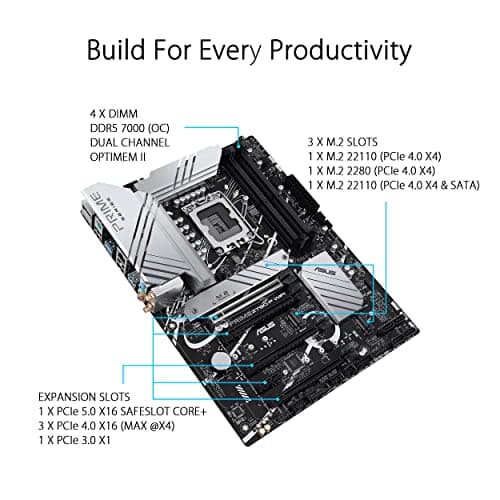 Asus PRIME Z790-P WIFI LGA1700 DDR5 ATX image