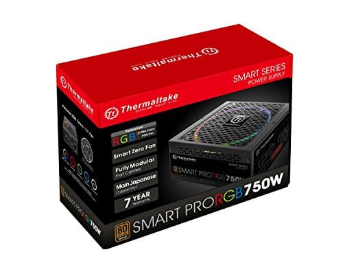 Thermaltake Smart Pro RGB 750W Fully Modular 80+ Bronze Certified image