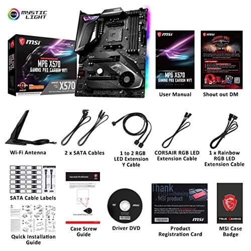 MSI MPG X570 GAMING PRO CARBON WIFI image