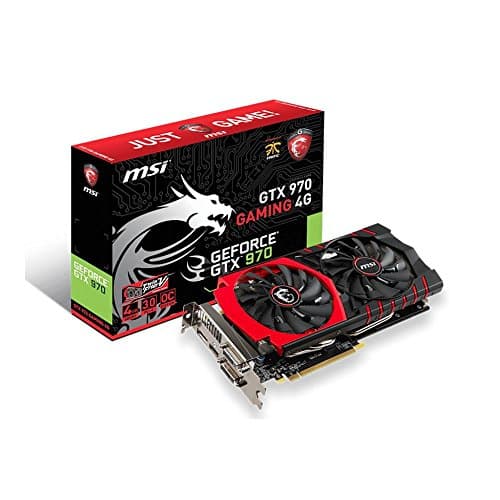 MSI GeForce GTX 970 GAMING 4GB GDDR5 Black / Red image