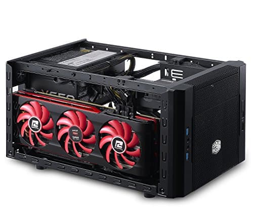 Cooler Master Elite 130 Mini-ITX Tower Black with USB 3.2 Gen 1 Type-A image