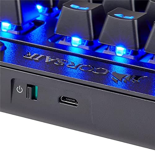 Corsair K63 Wireless Mechanical Gaming Keyboard (Cherry MX Red Blue LED) image