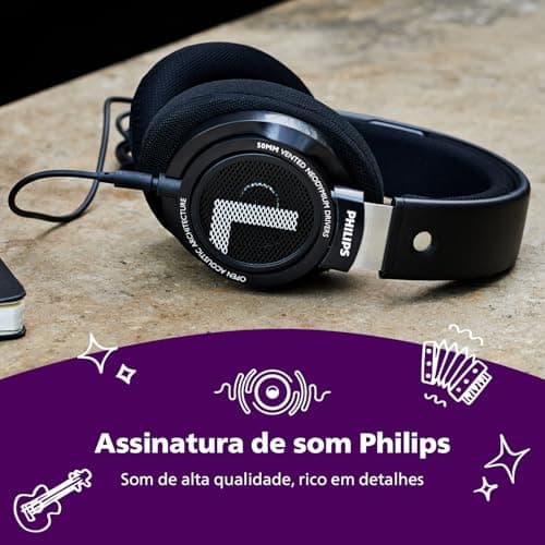 Philips SHP9500 Open-Back Headphones image