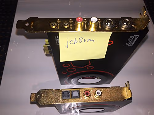 Creative Labs ZXR PCIe x1 5.1 Channel 24-bit 192 kHz image