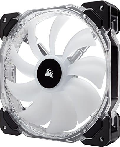 Corsair HD140 140mm RGB PWM 74 CFM Black / White 1-Pack image