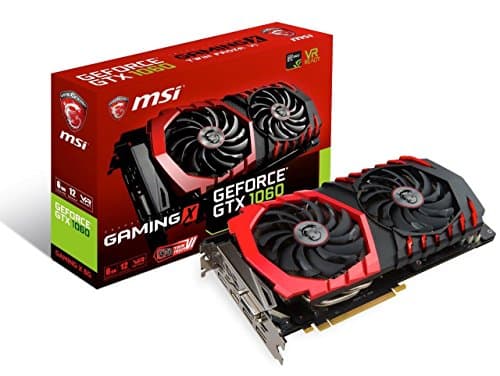 MSI GAMING X GeForce GTX 1060 6GB GDDR5 Black / Red main image