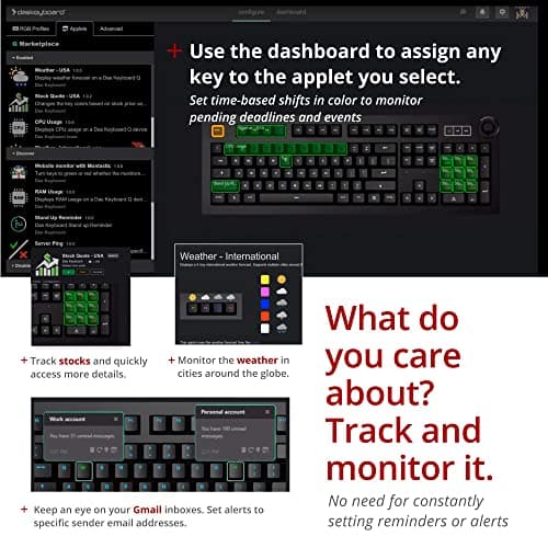 Das Keyboard 5QS RGB Wired Gamma Zulu Tactile Gaming Keyboard image