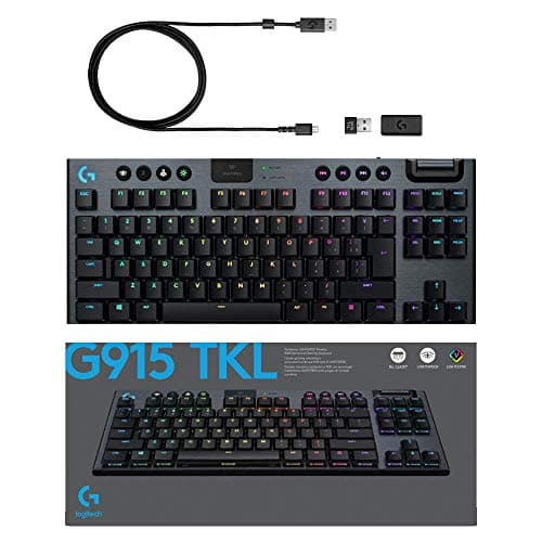 Logitech G915 Lightspeed RGB Wireless Logitech GL Tactile Gaming Keyboard image