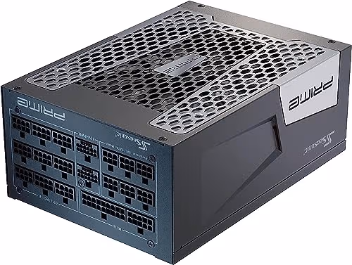 SeaSonic PRIME PX-1600 ATX 3.0 Black / Silver ATX 1600W Fully Modular 80+ Platinum Certified image
