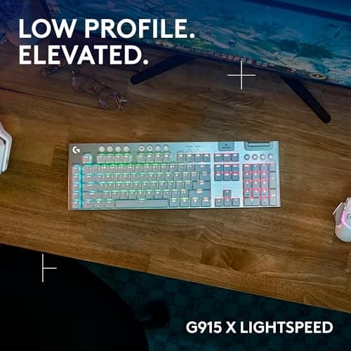 Logitech G915 X Mechanical Gaming Keyboard LIGHTSPEED RGB Wired/Wireless/Bluetooth image