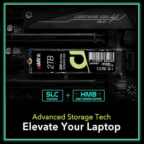Addlink S93 2TB M.2-2280 SSD PCIe 4.0 X4 NVMe image