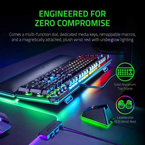 Razer Huntsman Elite Optical-Mechanical RGB Wired Gaming Keyboard image