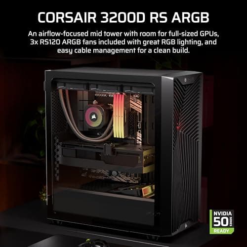 Corsair 3200D RS ARGB Black image
