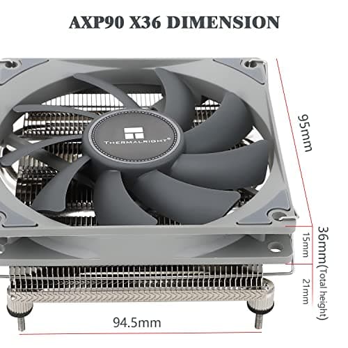 Thermalright AXP90-X36 Air Cooler Gray image