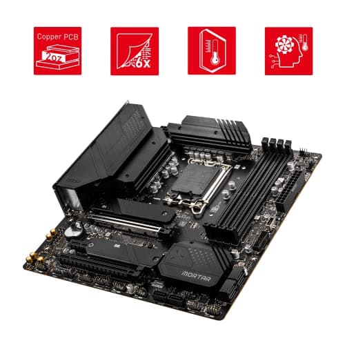 MSI B660 MAG B660M MORTAR DDR4 Micro ATX image
