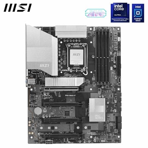 MSI B860 PRO B860-P WIFI LGA1851 DDR5 ATX image