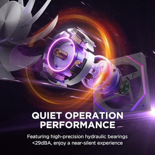 Asiahorse Nyota A14 140mm PC Case Fan – High-Efficiency Cooling Reverse Blade White image