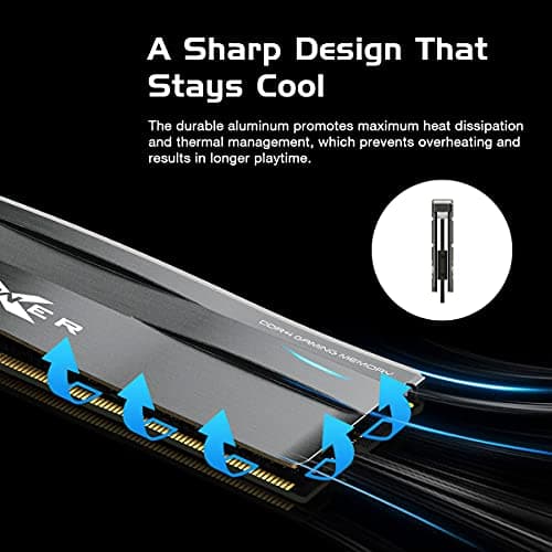 Silicon Power XPOWER Zenith Gaming Black / Silver DDR4-3200 CL16 16GB (2x8GB) image