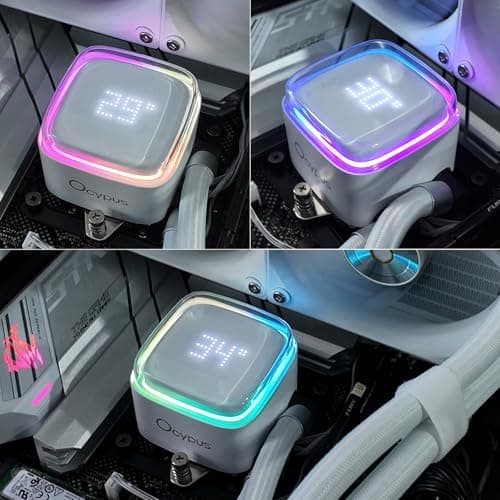 Ocypus Iota Water 360mm 77 CFM White image