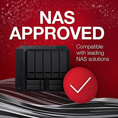 Seagate IronWolf 4TB NAS Hard Drive HDD – CMR 3.5 Inch SATA 6Gb/s 5900 RPM 64MB Cache for RAID Network Attached Storage – Frustration Free Packaging (ST4000VNZ08) image