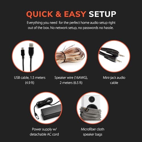 Audioengine A2+R 2.0 60 W Speaker System image