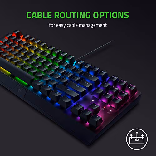 Razer BlackWidow V3 RGB Mechanical Wired Gaming Keyboard image