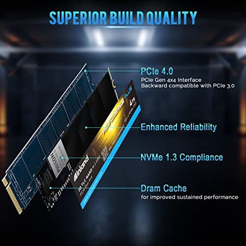 Inland Performance Plus 4TB SSD M.2-2280 PCIe 4.0 X4 NVMe image