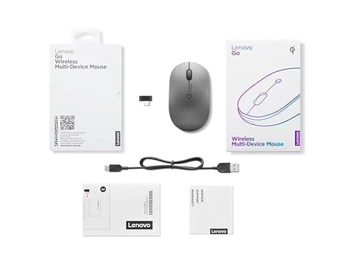 Lenovo Go Optical Wired/Bluetooth/Wireless Mouse image