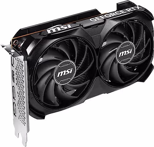 MSI VENTUS 2X BLACK OC GeForce RTX 4060 8GB GDDR6 image
