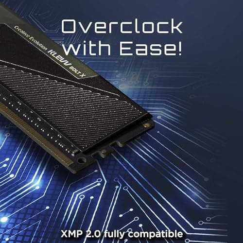 Klevv BOLT X Black DDR4-3200 CL16 32GB (2x16GB) image