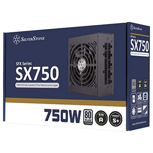 Silverstone SX750-PT Black SFX 750W Fully Modular 80+ Platinum Certified image