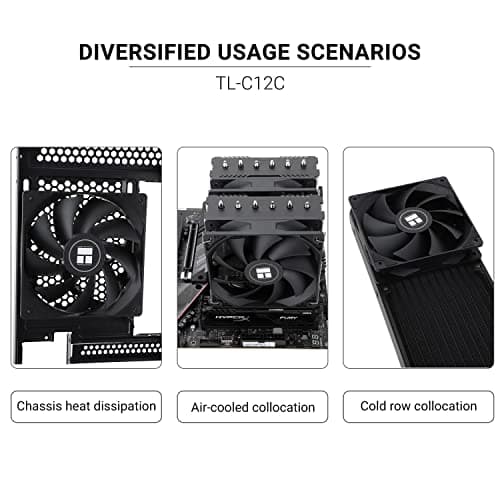 Thermalright TL-C12C 120mm Black PWM image