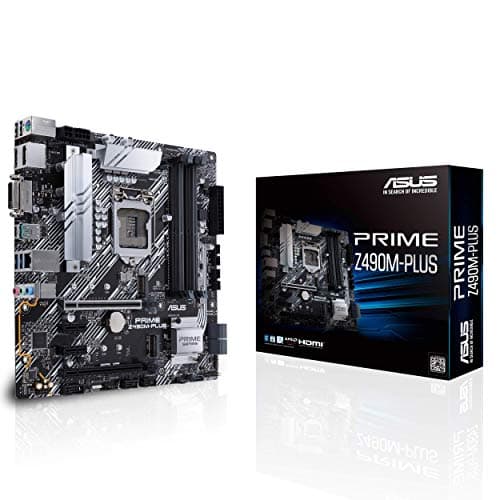ASUS Prime Z490M-PLUS LGA 1200 Micro-ATX Motherboard main image